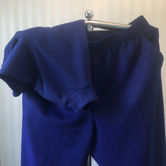 PS Casual blue ribbed short sleeve top Size 1X - Picture 8 of 8